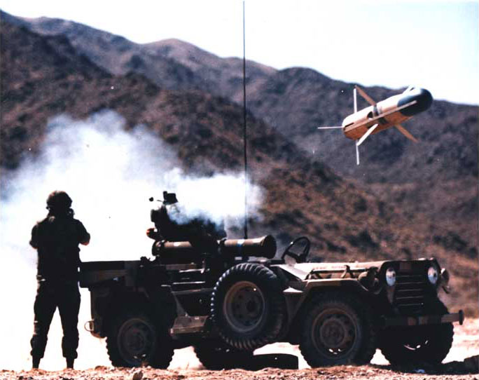 TOW fired from Jeep