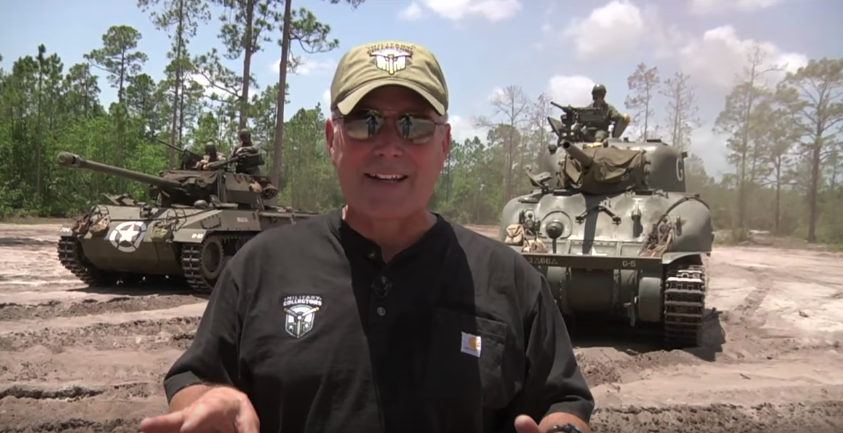 Bob with tanks